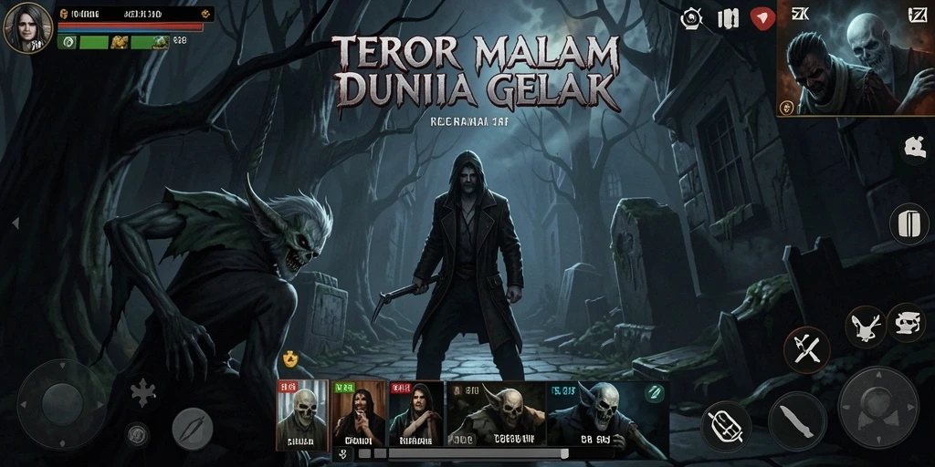 Gameplay menegangkan dengan suasana yang mencekam.