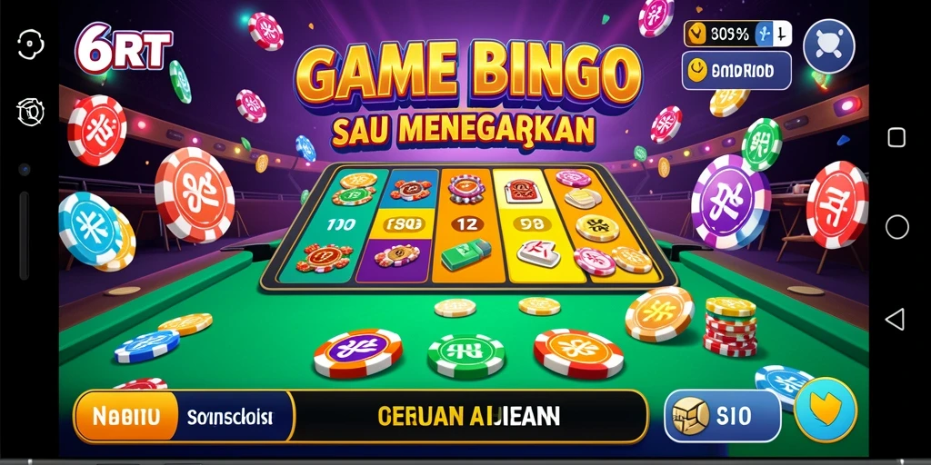 Screenshot gameplay 6RT menampilkan momen seru saat bermain Bingo.