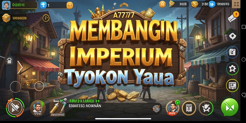Tampilan gameplay A7777 yang mengasyikkan dalam membangun bisnis.
