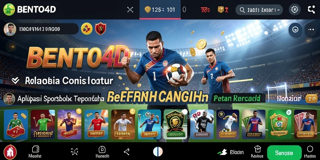 Screenshot gameplay BENTO4D menampilkan fitur taruhan yang dinamis.