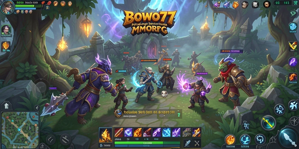 Tampilan gameplay BOWO77 yang menarik dan interaktif.