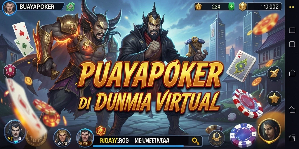 Gameplay seru dengan strategi dan pertarungan menegangkan di BUAYAPOKER.