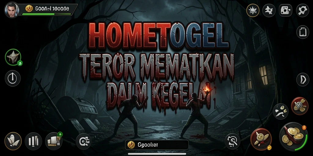 Tangkapan layar gameplay menampilkan suasana Horror yang mencekam.