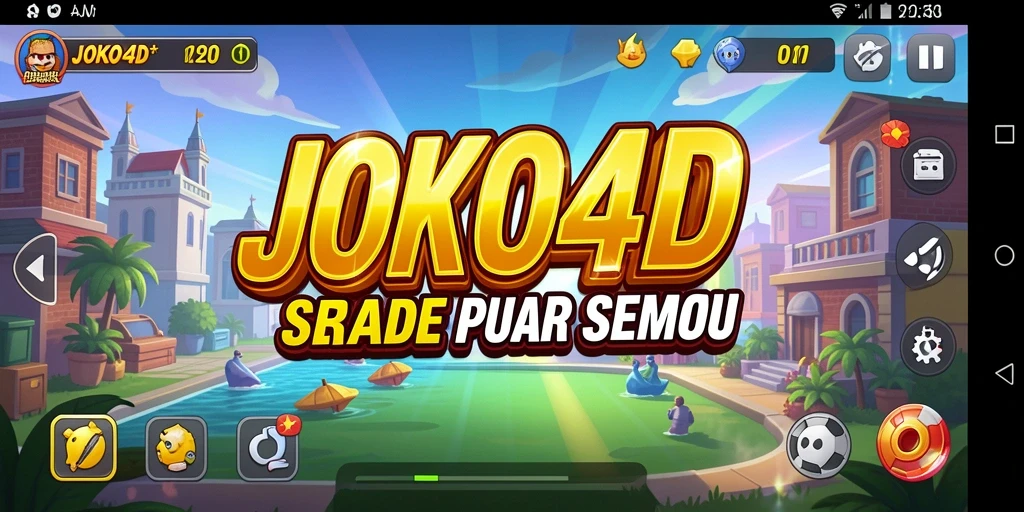 Tampilan menarik dari gameplay JOKO4D yang penuh warna.