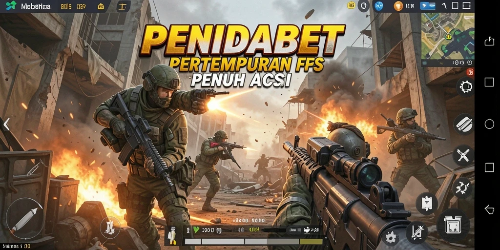 Gameplay intens dan seru di PENIDABET dengan aksi FPS yang mendebarkan.