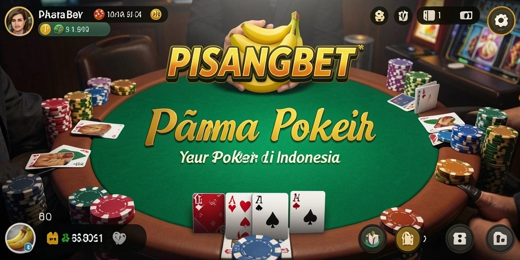 Tampilan gameplay Poker yang mendebarkan dan menantang.