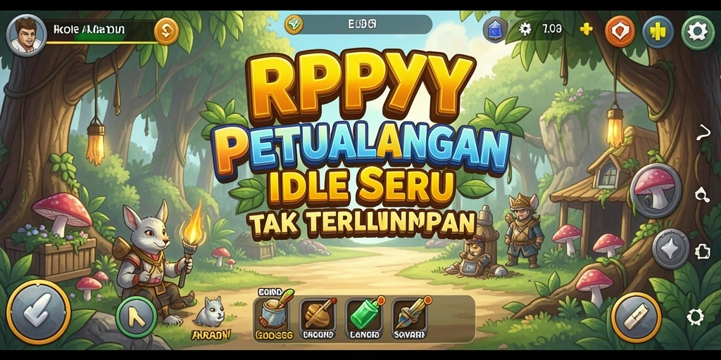 Tampilan gameplay RPYYY yang menarik dan interaktif, cocok untuk game Idle.