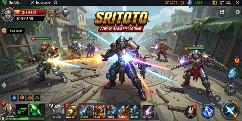 Tampilan gameplay dari SRITOTO yang penuh strategi dan taktik.
