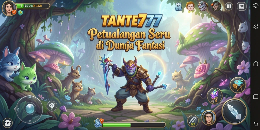 Screenshot gameplay menampilkan karakter dalam petualangan seru.